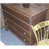Image 1 : STAINED PINE BLANKET CHEST