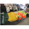 Image 1 : MW- Package of 5 Items 1 Large Saftey Lined Jacket 1 Large Safety Vest, 3 Rain Jackets