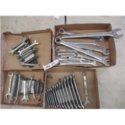 MW- Approx 54 Standard & Metric Wrenches Up to 1 1/4"