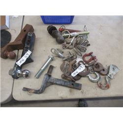 MW- 3 Reciever Hitches, 2-w Balls, Draw Pins, Clevis Hooks