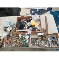 MW- Brass Fittings, PVC Shutoffs, Various Plumbing