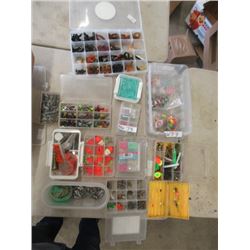 MW- 15 Various Items - Fishing Hooks, Weights, Floats, Fish Hook Making Supplies