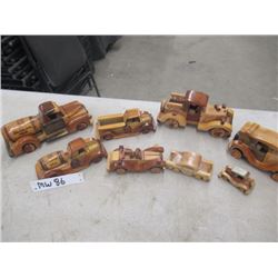 MW-  8 Wood Vehicle Displays