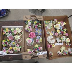 EK- Fine Bone Floral China  (40 Pcs) Royal Adderley, Ansley & Others