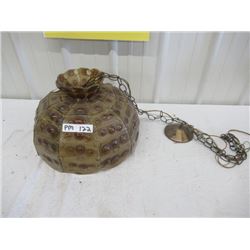 PM- Stained Glass Swag Lamp