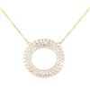 Image 2 : 0.65 ctw Diamond Necklace - 14KT Yellow Gold