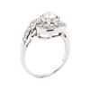 Image 4 : 1.11 ctw Diamond Ring - 14KT White Gold