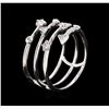 Image 3 : 0.17 ctw Diamond Ring - 14KT White Gold