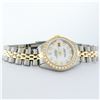 Image 5 : Rolex Ladies 2 Tone 14K MOP Diamond Datejust Wristwatch