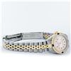 Image 8 : Rolex Ladies 2 Tone 14K Pink MOP Ruby & Sapphire Datejust Wriswatch