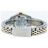 Image 8 : Rolex Ladies 2 Tone 14K MOP String Diamond Datejust Wristwatch