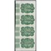 Image 2 : Uncut Sheet of (4) State of Louisiana Baby Bond Obsolete Notes
