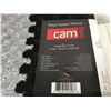 Image 2 : Graphic Cut Loop Rubber Back Mat-Black