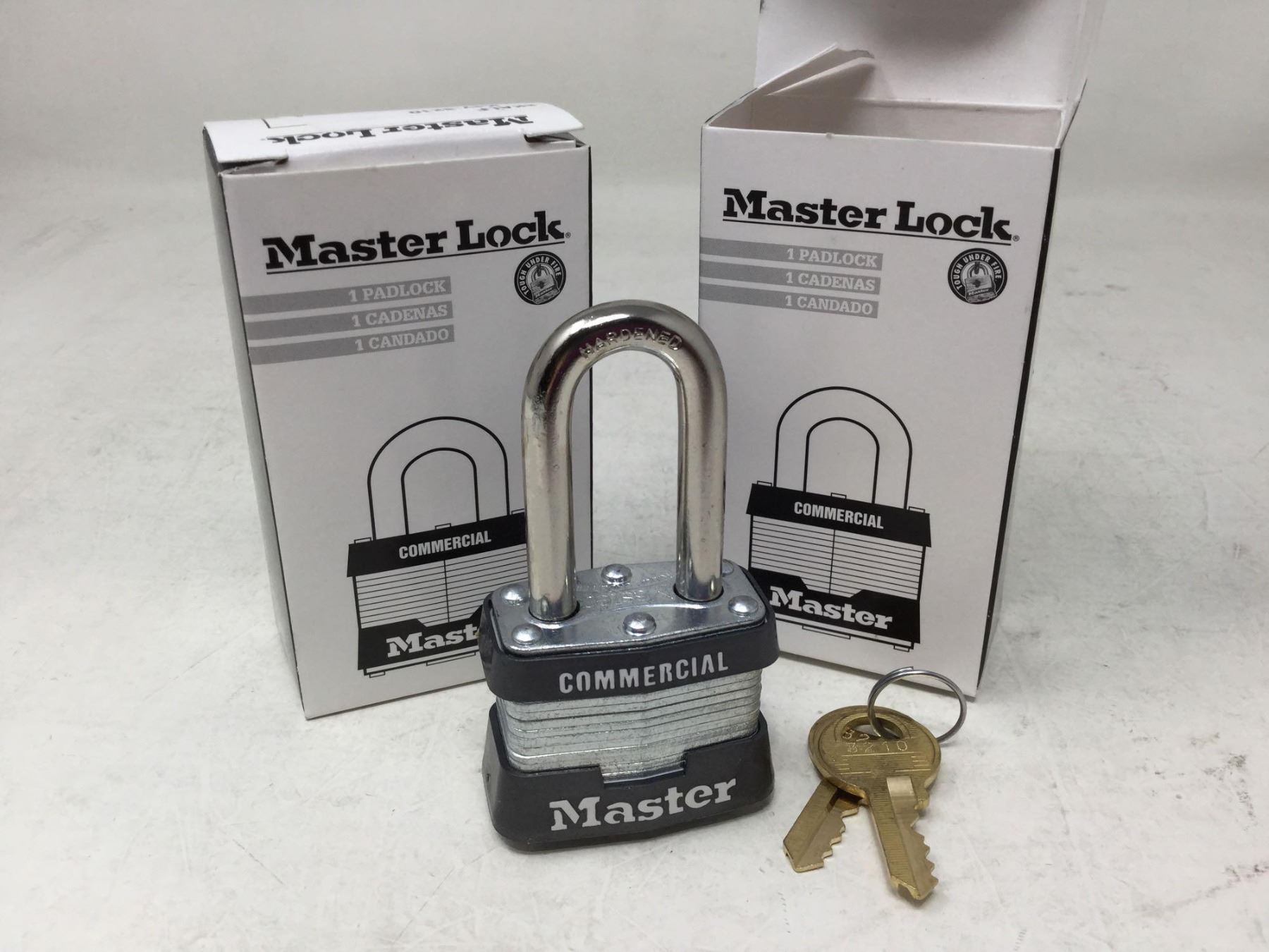 Master Lock Commercial Padlock and Key Set (2 sets)
