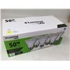 Image 1 : Luminus LED 50W Dimmable Bright White Flood Projector Lights (6pk)