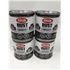 Image 1 : Krylon Rust Protector Gloss Enamel- Gloss Black (4 x 946ml)