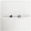 Image 3 : 14K Gold Filled Sapphire(0.92ct) Earrings, Made in Canada, Suggested Retail Value $160