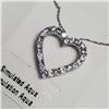Image 2 : Silver Simulation Aquamarine 18" Necklace, Suggested Retail Value $100