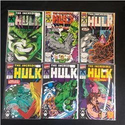 THE INCREDIBLE HULK COMIC BOOK LOT (MARVEL COMICS)