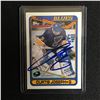 Image 1 : CURTIS JOSEPH SIGNED TOPPS HOCKEY CARD