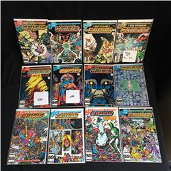 CRISIS ON INFINITE EARTHS COMIC BOOK LOT (DC COMICS)