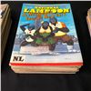 Image 1 : 20 VINTAGE NATIONAL LAMPOON MAGAZINE LOT