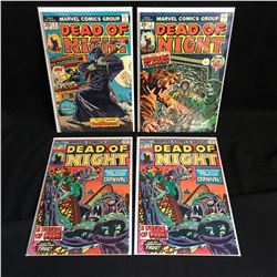 DEAD OF NIGHT COMIC BOOK LOT (MARVEL COMICS)