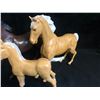 Image 2 : VINTAGE JOHNNY WEST ACTION HORSES LOT