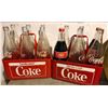 Image 1 : GR OF 2 VINTAGE PLASTIC COKE CARRIES