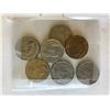 Image 2 : 7 X CND 5 CENT COINS