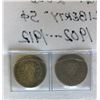 Image 2 : 2 X 1902-12 USA LIBERTY 5 CENT COINS