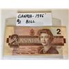Image 1 : 1986 CND 2 DOLLAR BILL