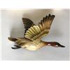 Image 2 : MM STUDIO HAND PAINTED "CINNAMON TEAL" WOODEN BROACH