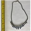 DAFRI STERLING SILVER & BLUE RHINESTONE 15