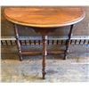 Image 1 : ANTIQUE 1/2 MOON TABLE