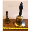 Image 1 : GR OF 2 BRASS DINNER BELLS