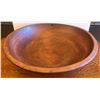 Image 1 : 19" SINGLE PLANK WOODEN BOWL