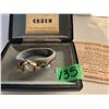 Image 1 : GRUEN LADIES WATCH WITH ORIGINAL BOX & GUARANTEE
