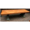 Image 1 : ANTIQUE PINE BENCH - 19" X 60"