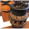 Image 2 : HANGING ANTIQUE HUB LAMP