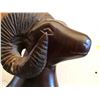 Image 2 : CARVED MAHOGONY BIG HORN SHEEP