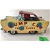 Image 1 : W TOY (JAPAN) VINTAGE 'BUMP CAR WITH POP UP CLOWN'