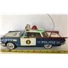 Image 1 : VINTAGE TIN POLITIE CAR