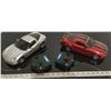 Image 1 : NIKKO - CORVETTE & MUSTANG REMOTE CONTROL RACE CARS