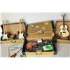 Image 1 : GR OF 4 SCALE MODEL COLLECTOR GUITARS