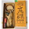 Image 1 : LONE STAR RANGER CAP GUN WITH HOLSTER, BELT, CAPS