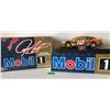 Image 1 : GR OF 2, MOBIL 24k GOLD #12 RACE CAR REPLICAS