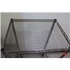 Image 2 : Rolling 2 Tier Wire Cart 24"W x 18" D x 40"H