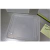 Image 8 : Qty 10 Commercial Rectangle Storage Bins & Lids Approx 12"x12"x10.5"