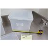 Image 8 : Qty 10 Commercial Rectangle Storage Bins & Lids Approx 12"x12"x10.5"